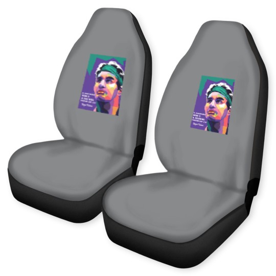 Discover Roger federer motivation - Roger Federer - Car Seat Covers