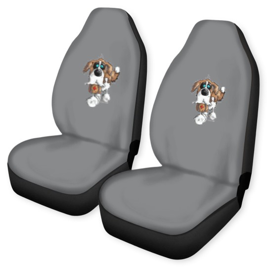 Discover "Bernhard" - St. Bernard - dog Car Seat Covers