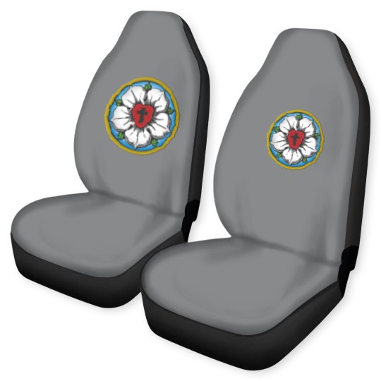 Discover Lutheran Rose Car Seat Covers