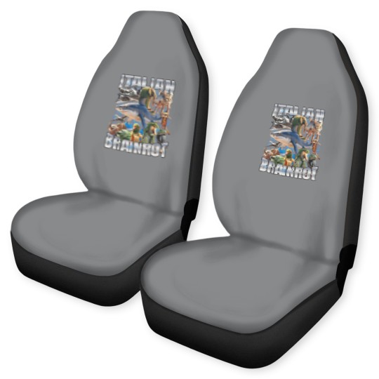 Discover Italian Brain Tralalero Tralala - Tralalero Tralala - Car Seat Covers