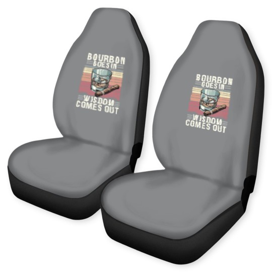 Discover Bourbon For Men Bourbon Goes In Wisdom Comes Out, Bourbon Car Seat Covers, Bourbon Lover, Bourbon Whiskey, Bourbon Bottle, Bourbon Gift, Bourbon Drinker Car Seat Covers
