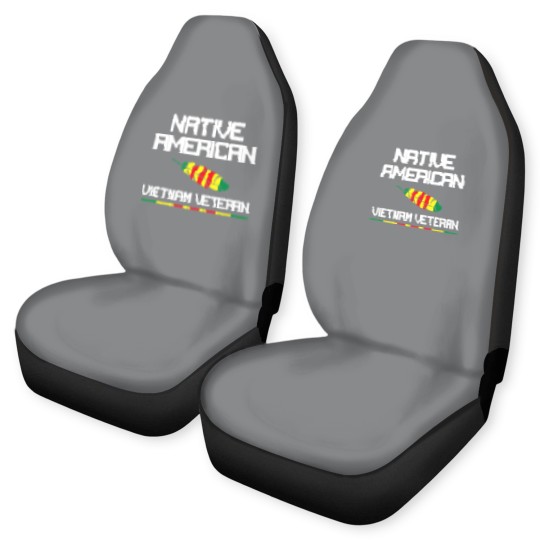 Discover Native American Vietnam Veteran Car Seat Covers