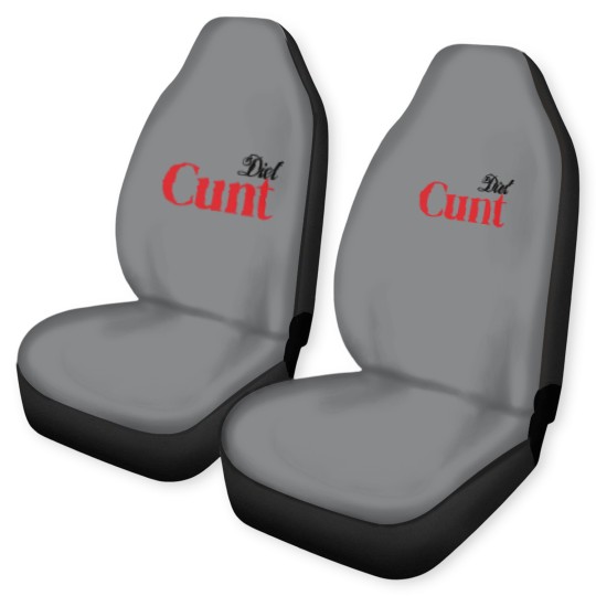 Discover Diet C*nt Car Seat Covers, Cunt Car Seat Covers, Adult Humour Tees, Funny Saying Car Seat Covers