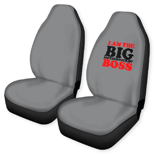 Discover im the boss Car Seat Covers