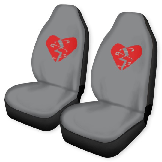 Discover Broken Heart Car Seat Covers