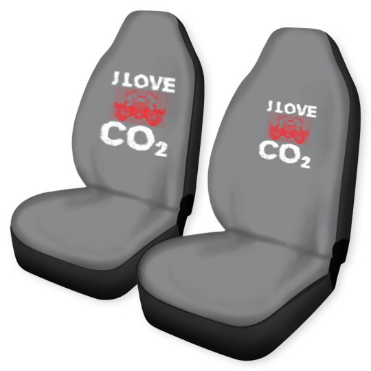 Discover I Love CO2 I Love Diesel Tuning Tuner Car Seat Covers