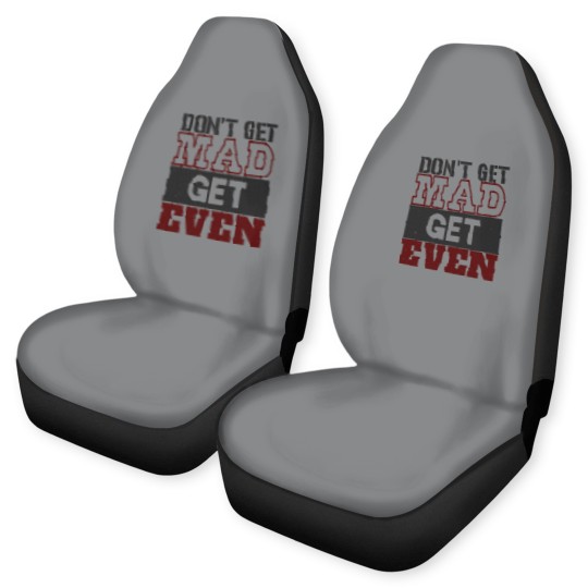 Discover Don't Get Mad Get Even Car Seat Covers