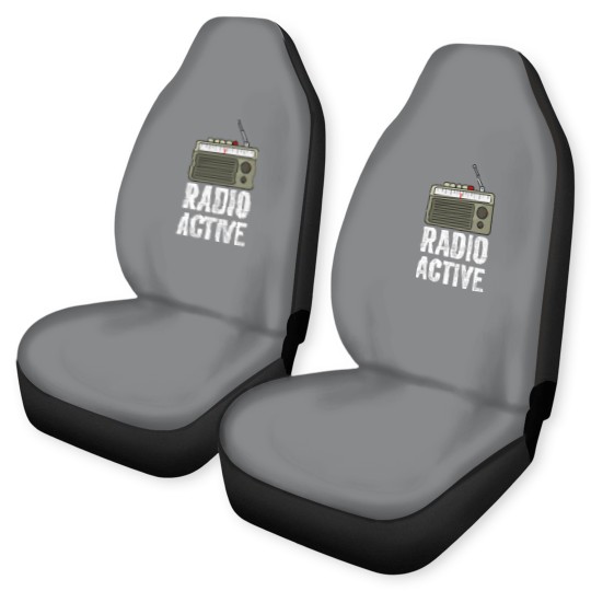 Discover Radio Active HAM Radio Gift Radio Operator Car Seat Covers