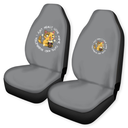 Discover Love Anime, Cats Car Seat Covers