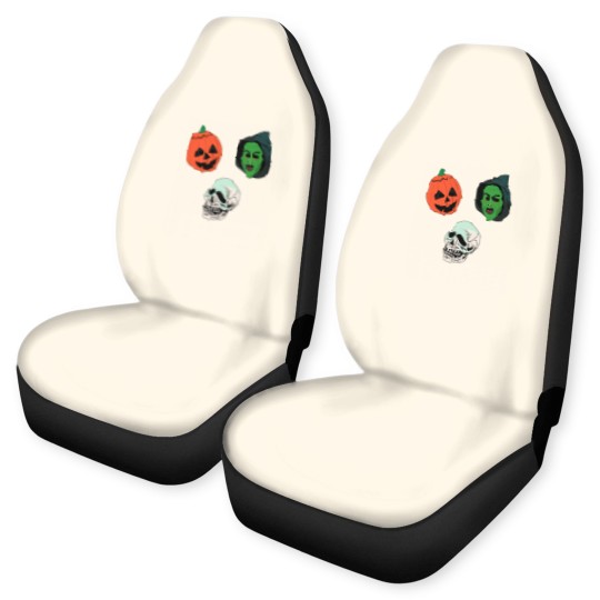 Discover Silver Shamrock Mask Set Car Seat Covers