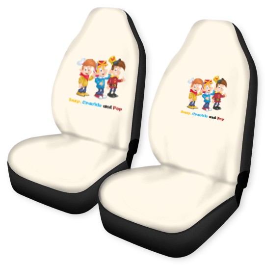 Discover Snap, Crackle and Pop Car Seat Covers