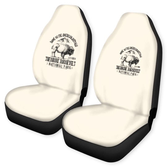 Discover Theodore Roosevelt National Park Souvenirs Hiking Adventure - Theodore Roosevelt - Car Seat Covers