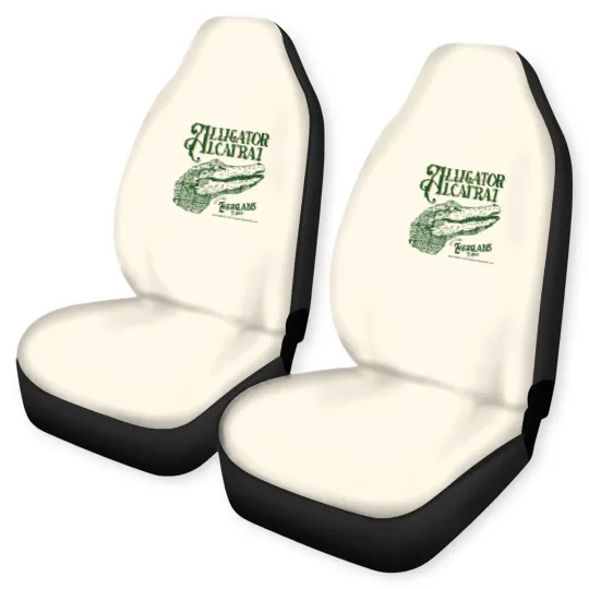 Discover Alligator Alcatraz Car Seat Covers, Everglades Florida Parody,  Swamp Humor Car Seat Covers, Dark Humor Car Seat Covers