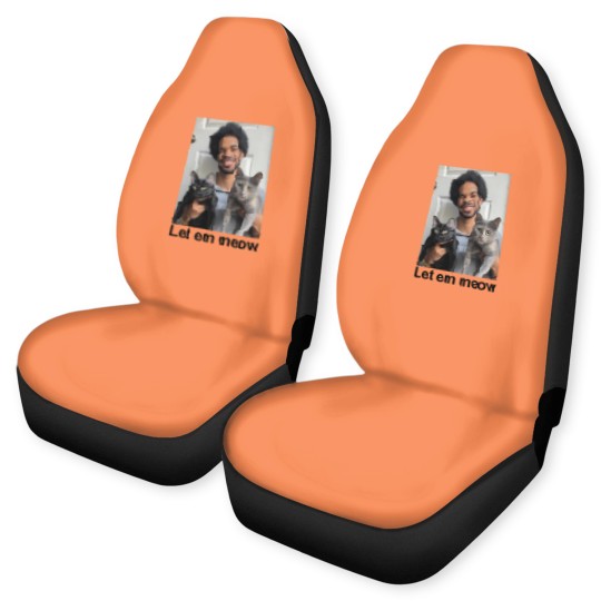 Discover Let Em Meow Jarrett Allen Car Seat Covers, Unisex Car Seat Covers, Unisex Men & Women