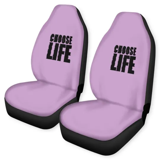 Discover George Michael Choose Life Car Seat Covers, 80s Slogan Car Seat Covers, Celebrity Retro Vintage Car Seat Covers
