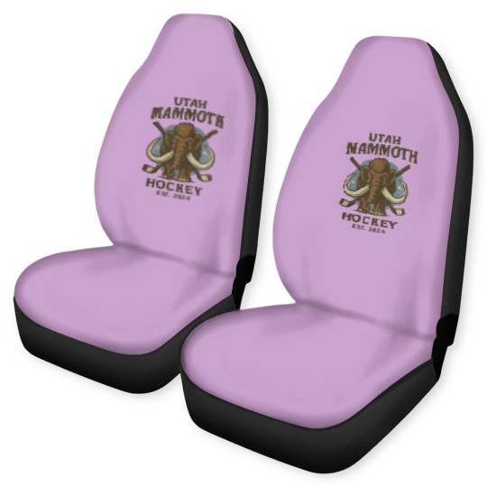 Discover Utah Mammoth Hockey Car Seat Covers, Utah Mammoth Car Seat Covers, Unisex Sports Car Seat Covers