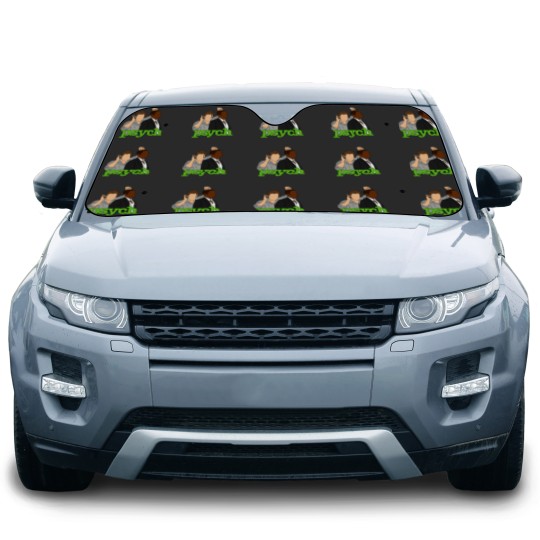 Discover Psych - Shawn _amp_ Gus Car Sun Shades