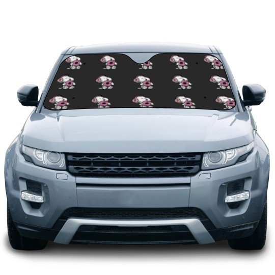 Discover Snoopy Likes Music Car Sun Shades