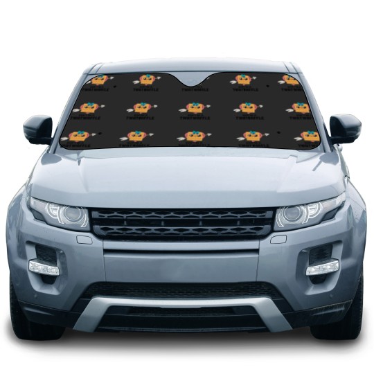 Discover don't be a twatwaffle waffle eaters (2) Car Sun Shades