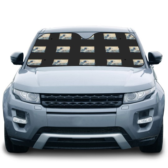 Discover Wave Capy bara Surfing Rodent Car Sun Shades