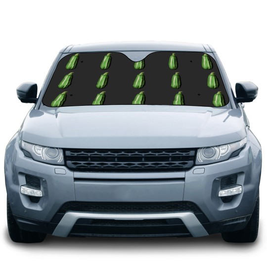 Discover zucchini lazy easy funny matching halloween costume Car Sun Shades
