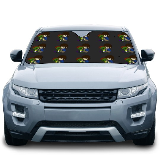 Discover FNAF security breach gregory and monty plush Car Sun Shades