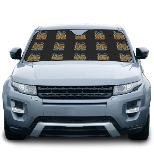 Discover School Bus Driver Retired Car Sun Shades