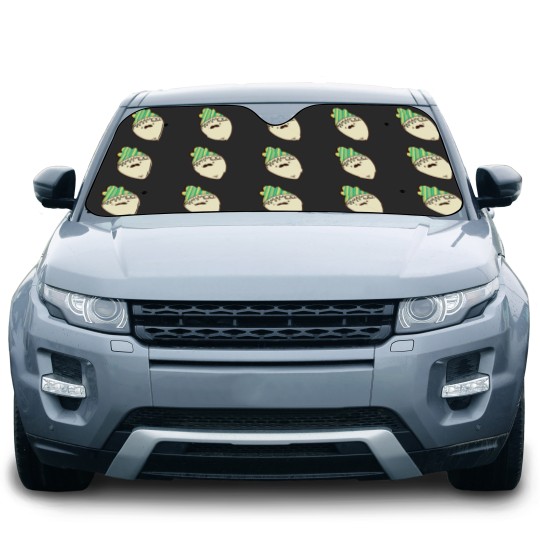 Discover MAMAMOO -Design Radish with Mustache Car Sun Shades
