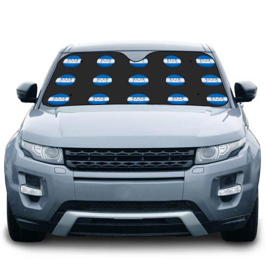Discover Honduras Countryball Car Sun Shades