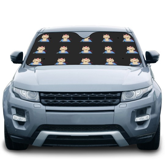 Discover Baby Llama Easy Yoga Bliss Design for wild animal lovers and yoga lovers you know. Active Car Sun Shades