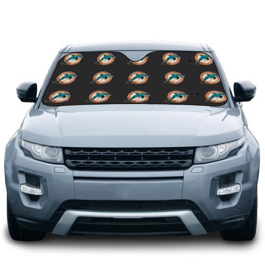 Discover Miami dolphin Car Sun Shades