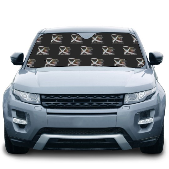 Discover Lung Cancer - Lung Cancer Awareness - Car Sun Shades