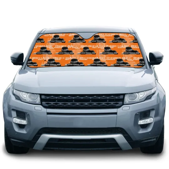 Discover Chase Rice 2023 Way Down Yonder Tour 2023 Car Sun Shades