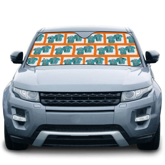 Discover Squirtle Hawaiian Button Up Car Sun Shades