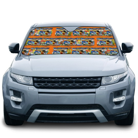 Discover Jimmy Buffett Tour Car Sun Shades, Party At the end of The World Car Sun Shades