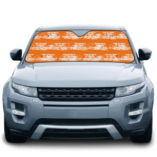 Discover Suga Car Sun Shades, The Earth Is Flat Didn't You Know That Car Sun Shades