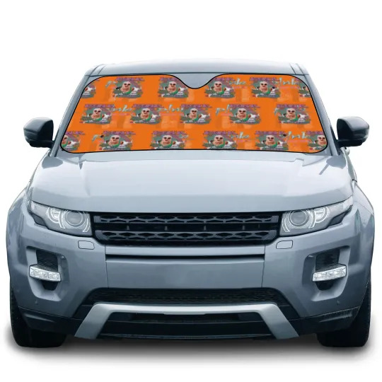 Discover Pink Tour Music Car Sun Shades, Summer Carnival Tour Car Sun Shades