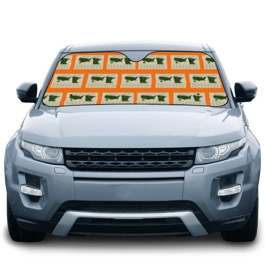 Discover US National Parks - Minnesota Tapestry Car Sun Shades