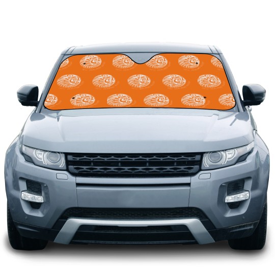 Discover New Zealand Rugby (Design On Back) Maori Inspired Car Sun Shades