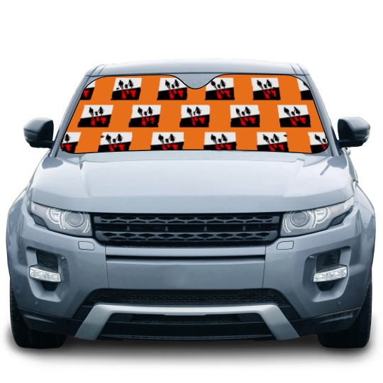 Discover Minimalist Anime Art Spy Family Car Sun Shades
