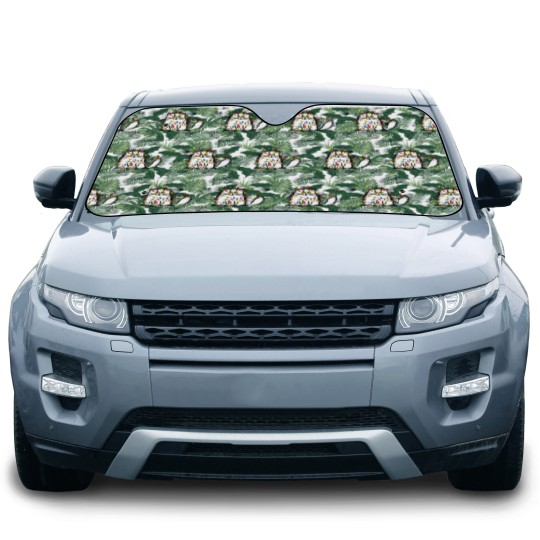 Discover Christmas Funny Cat Car Sun Shades, Funny Cat Car Sun Shades
