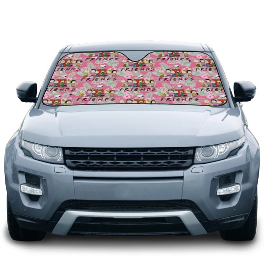 Discover Cute Dog Animation Car Sun Shades - Snoopy Friends