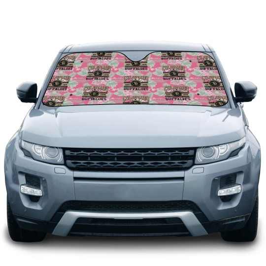 Discover Colorado Buffaloes Football Est 1876 Car Sun Shades, University of Colorado Car Sun Shades