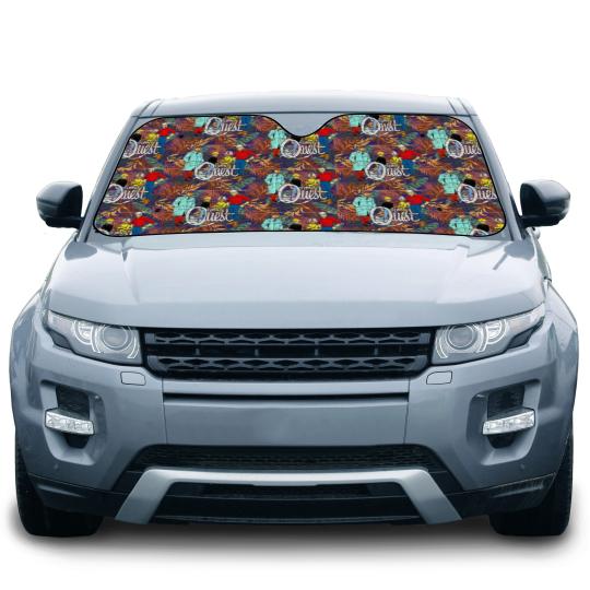 Discover Jonny Quest - weathered board distressed - Jonny Quest - Car Sun Shades
