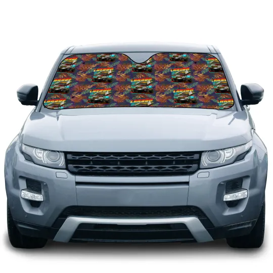 Discover Kyle Larson Racing Car Car Sun Shades