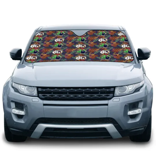Discover ANIMAL DRUMMER DW GREEN DRUMS Classic Car Sun Shades