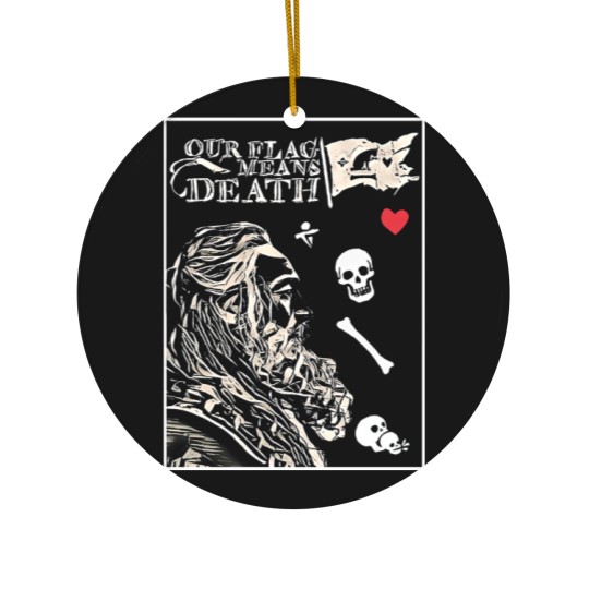 Discover Our Flag Means Death Classic Ceramic Ornaments