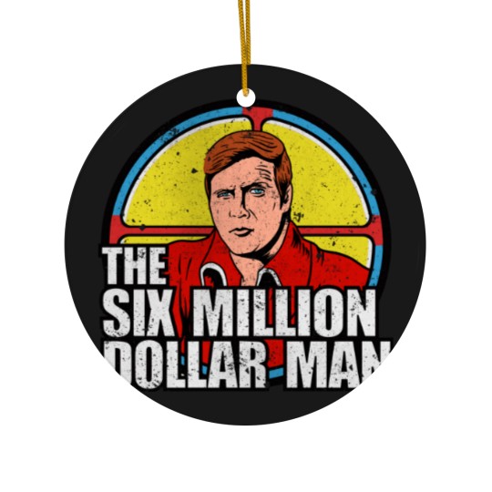 Discover Vintage Six Million dollar man - Six Million Dollar Man - Ceramic Ornaments