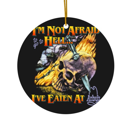 Discover Hell Arbys - Arbys - Ceramic Ornaments
