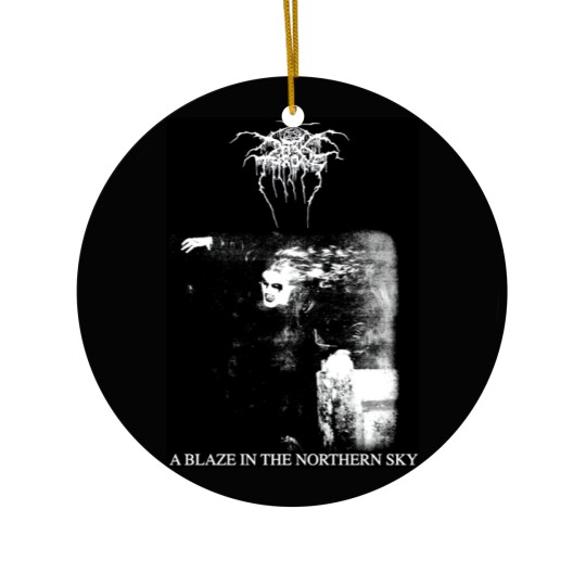 Discover Darkthrone Ceramic Ornaments, A Blaze In The Northern Sky Black Metal Norwegian Black Metal Ceramic Ornaments